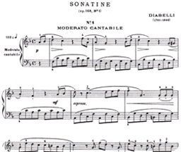 Sonatine en Fa majeur - Anton Diabelli