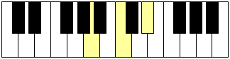 Accord de Lamb5 (piano)