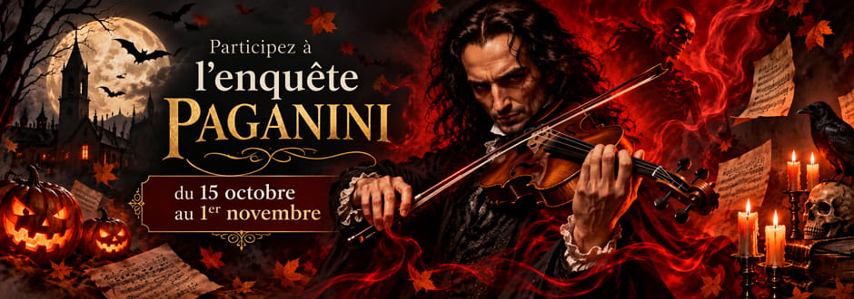 Participez à l'enquête Paganini du 15 octobre au 1er novembre