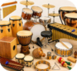 Les instruments à percussion