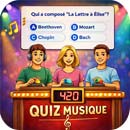 Quiz musical interactif