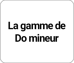 Tonalité associée à Do mineur
