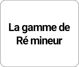 Tonalité associée à Ré mineur