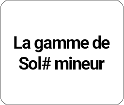 Tonalité associée à Sol# mineur