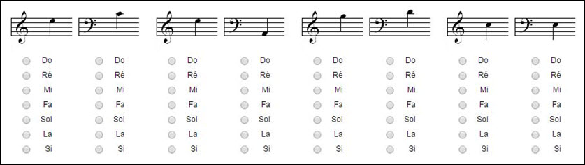 Lecture de notes en Clef de Sol et Clef de Fa en alternance