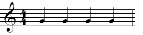 Mesure à 4/4